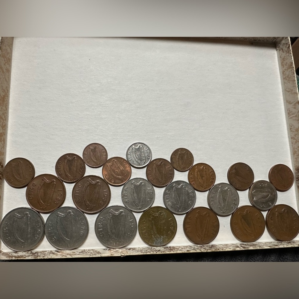 Coins of Ireland.